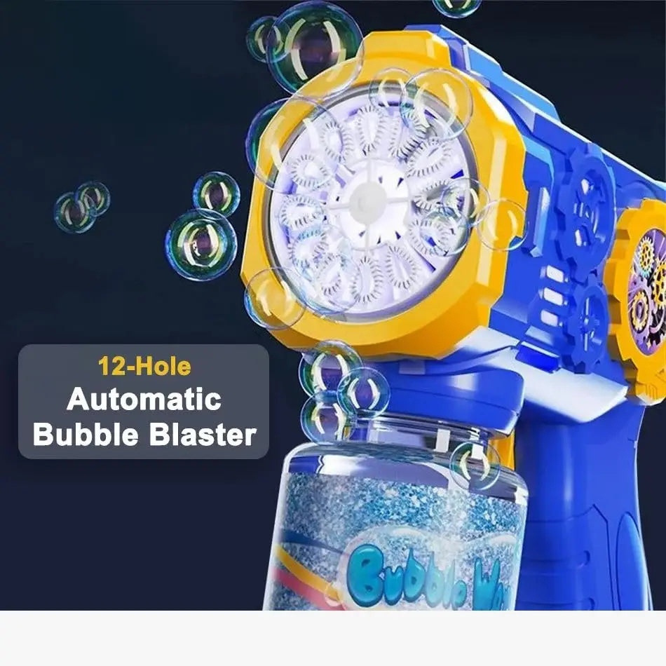 High Quality Automatic Bubble Blaster Gun Toy