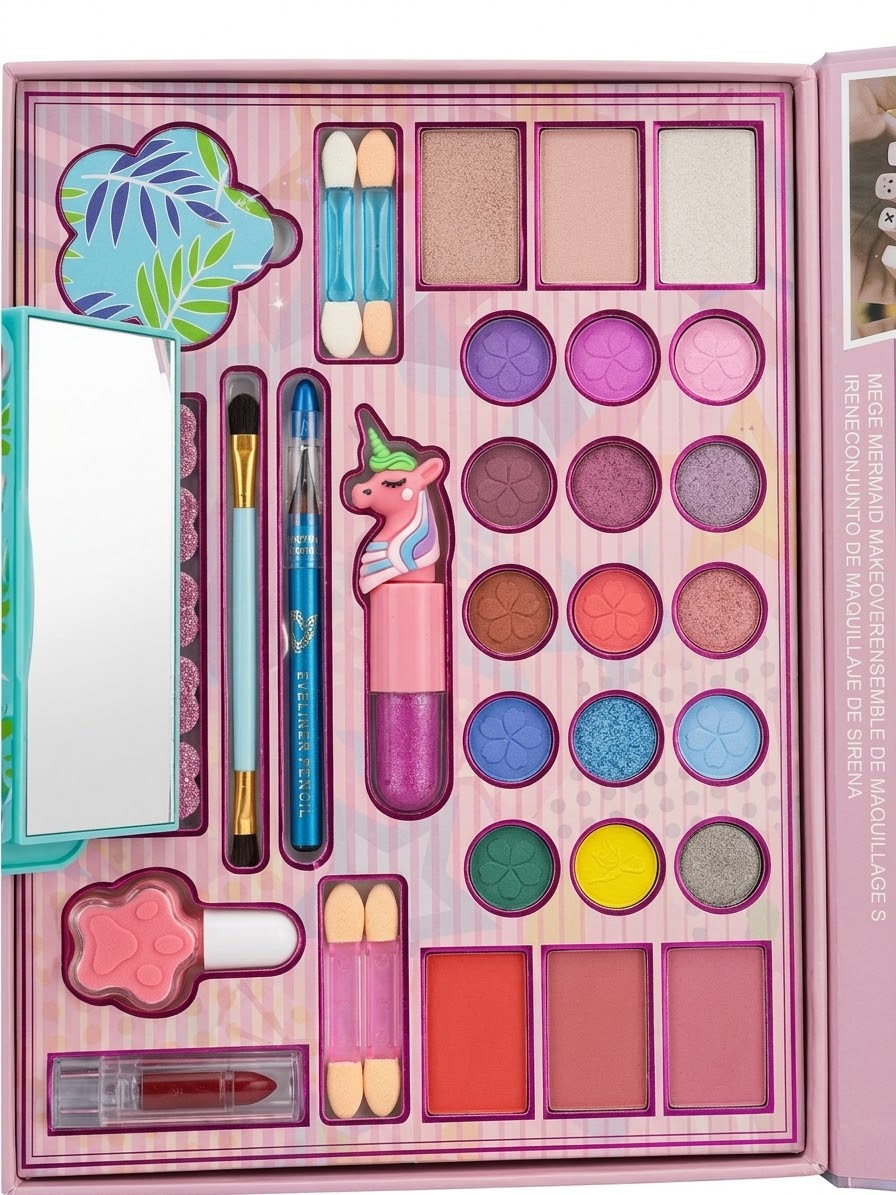 Princess Theme Beauty Makeup And Accessory Set