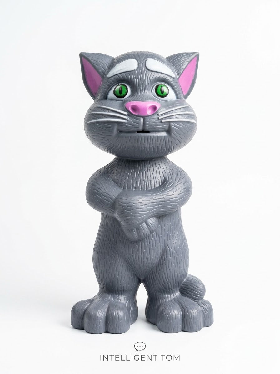 Interactive Talking Intelligent Tom Cat Toy Figure