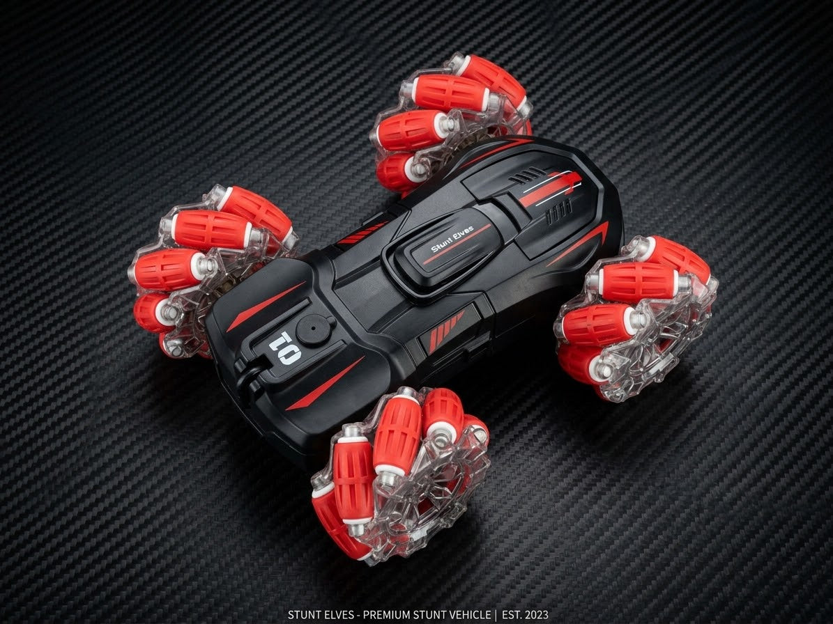 4X4 Mecanum Wheel Remote Control Stunt Car With Remote & Watch Control