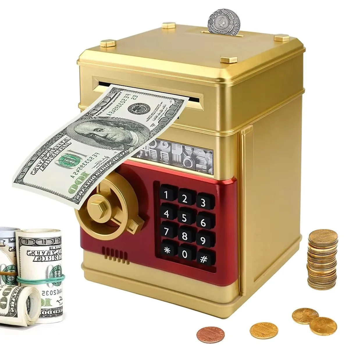 Moneybox With Inserting Bills
