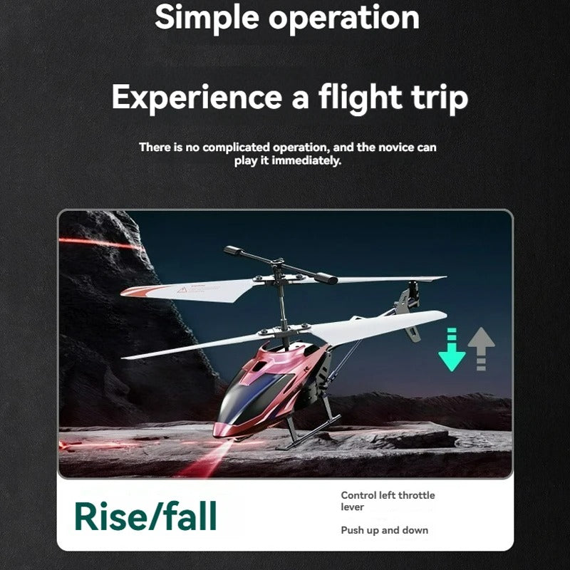 2.4G Electric Helicopter Charging, Luminous, Crash Resistant