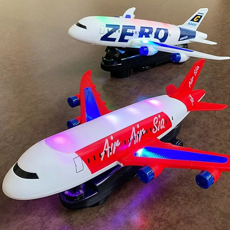 Red And White Airliner Toy Airplane Model