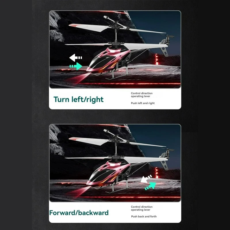 2.4G Electric Helicopter Charging, Luminous, Crash Resistant