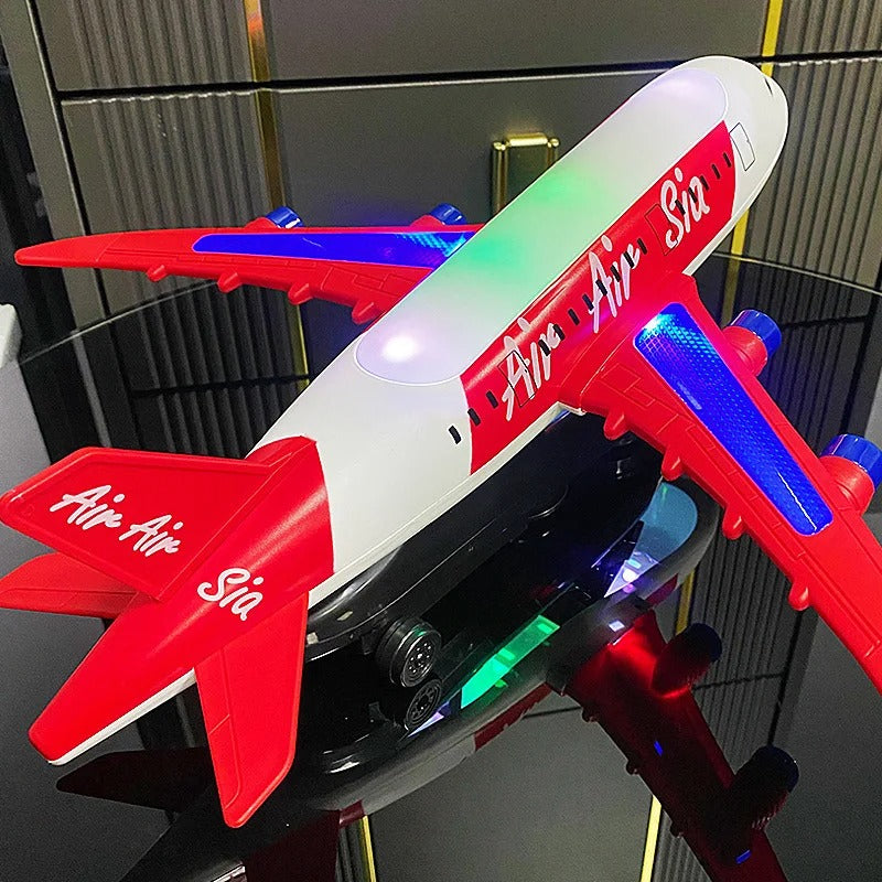 Red And White Airliner Toy Airplane Model