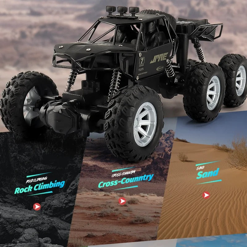 Six Wheel Climb Remote Control Off Road Mountainous Alloy Car