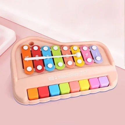 Baby Piano Xylophone Toy for Toddlers Multicolored Key Keyboard