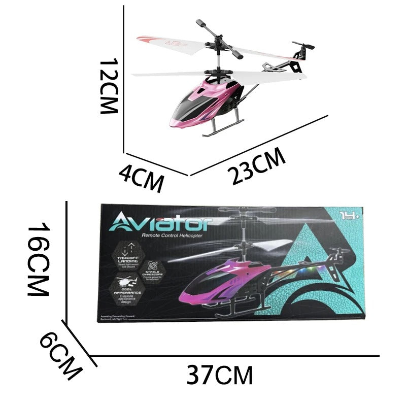 2.4G Electric Helicopter Charging, Luminous, Crash Resistant
