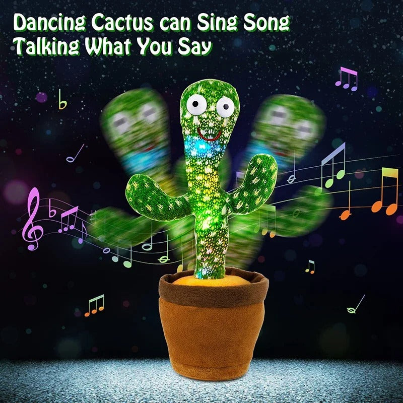 Dancing Cactus Toy with 120 Songs