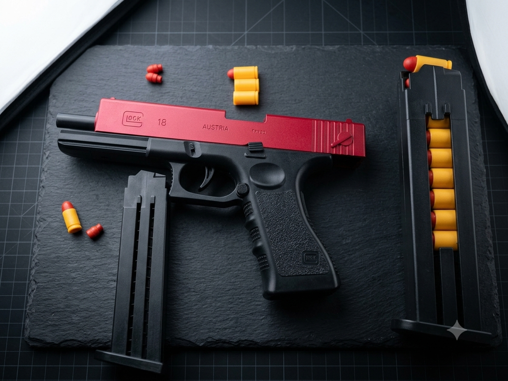 Premium Glock 18 Toy Pistol Set