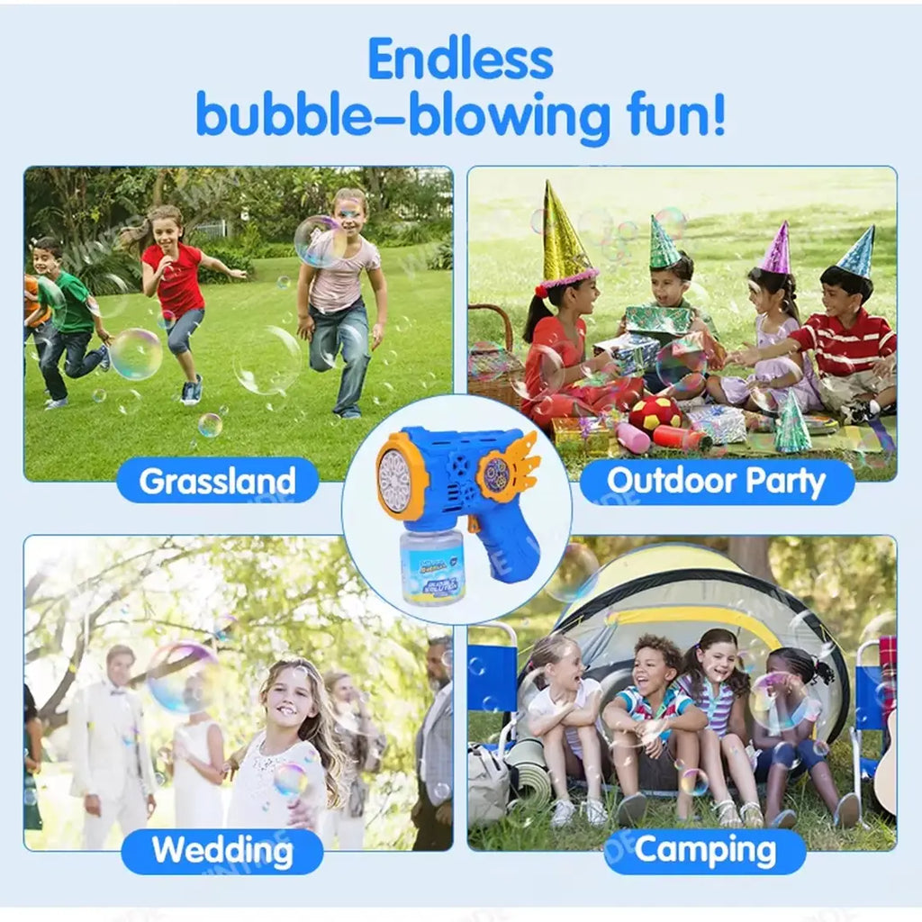 Premium Bubble Gun Toy for Kids