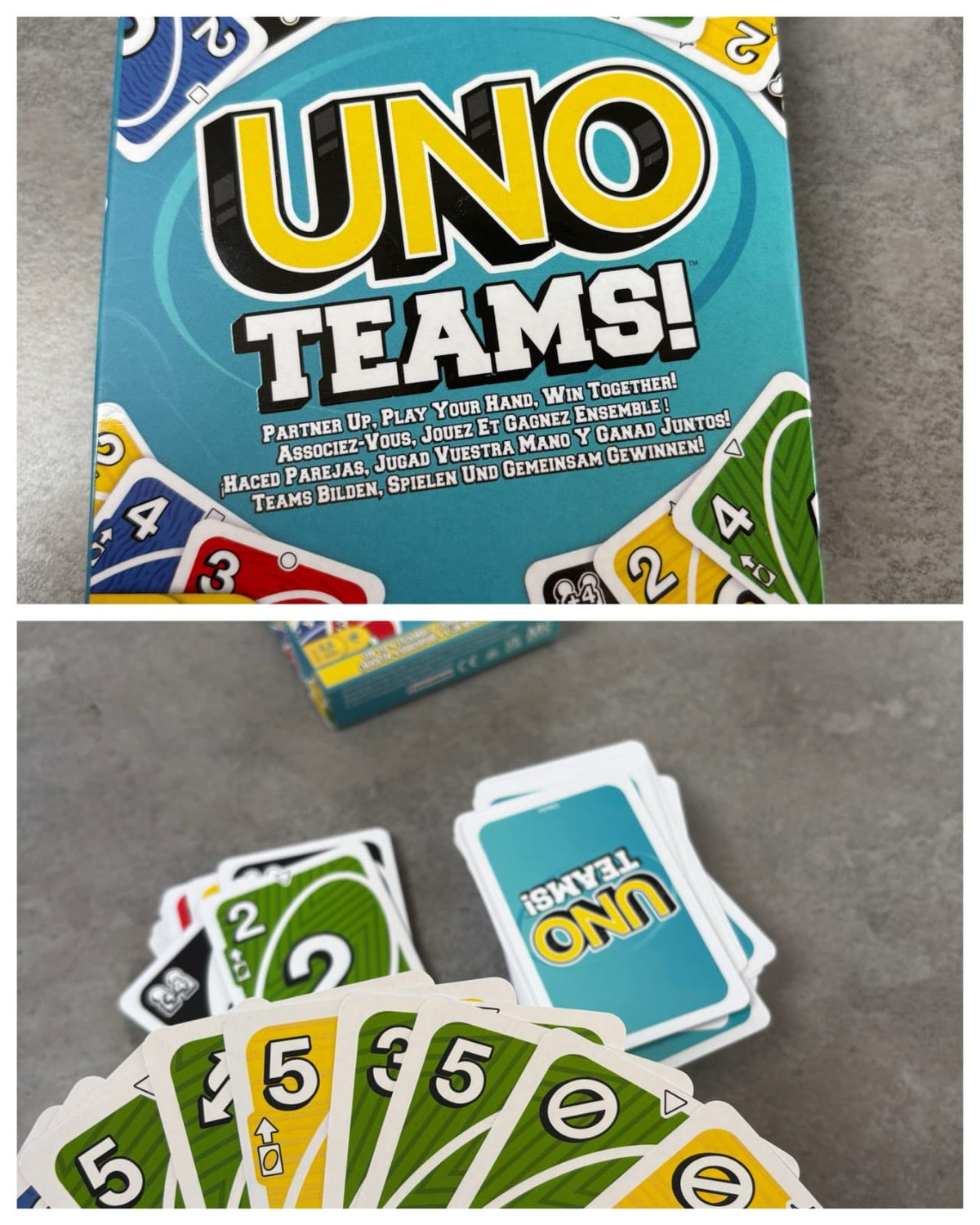 Premium UNO Teams Card Game