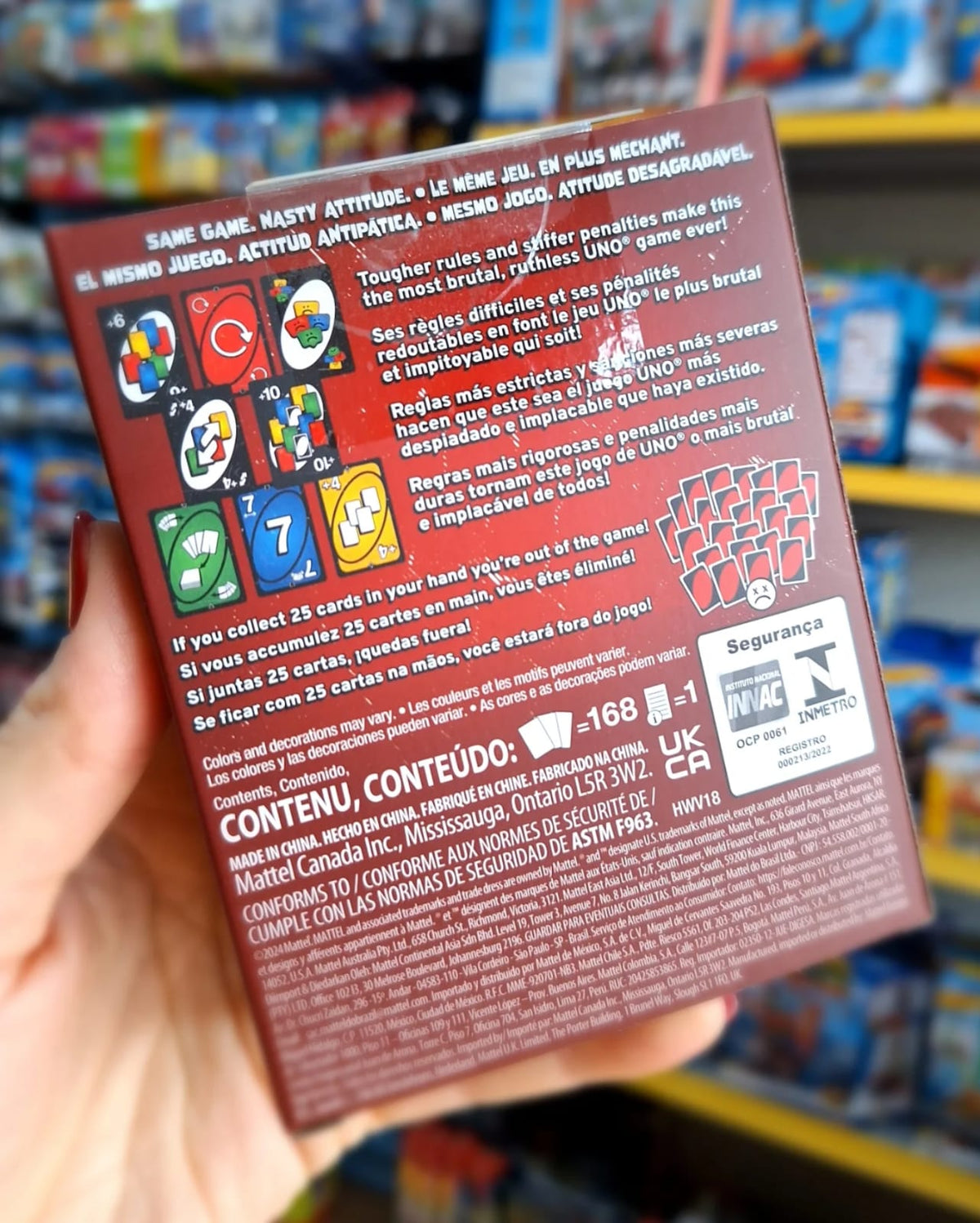 Premium UNO Show No Mercy Card Game