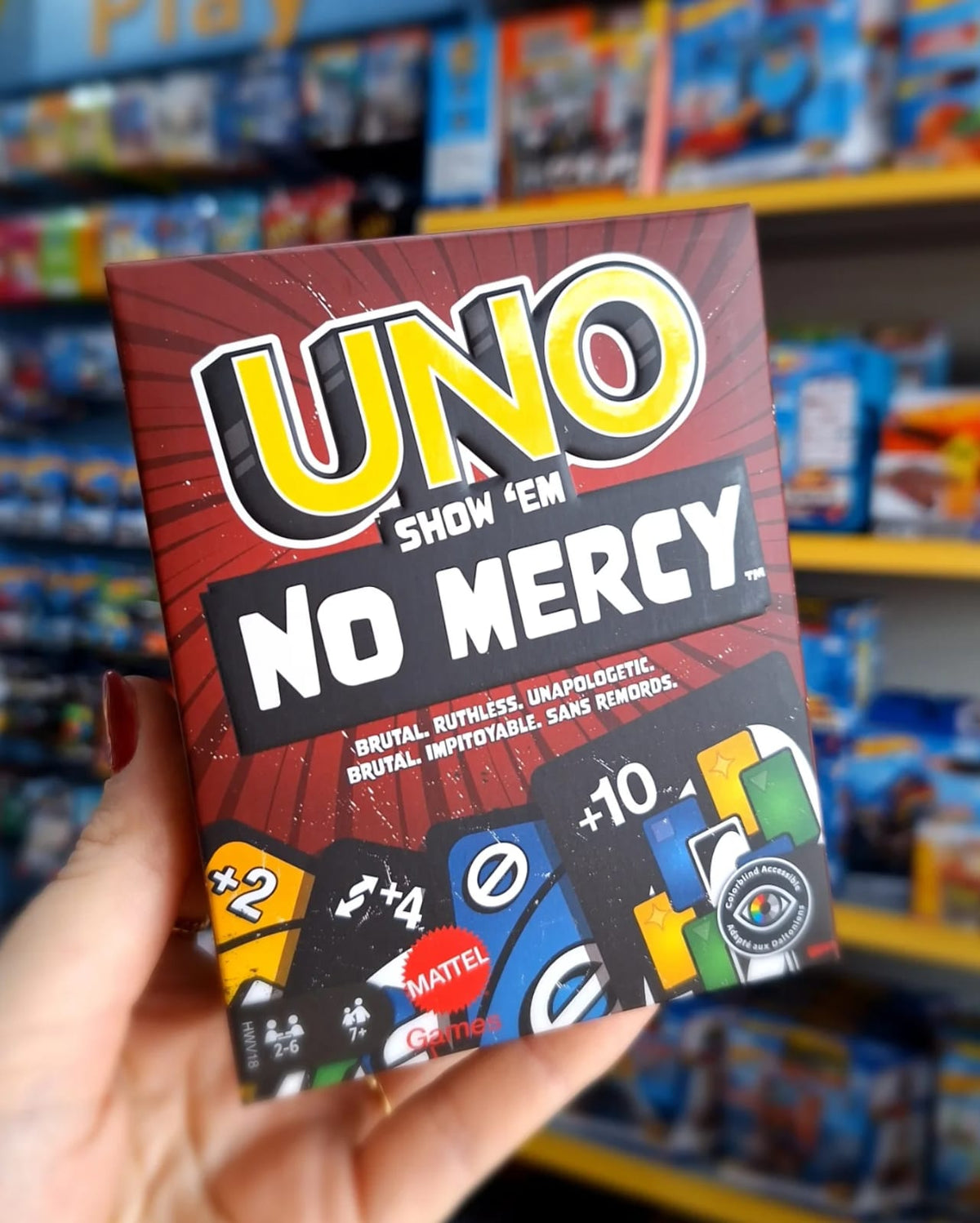 Premium UNO Show No Mercy Card Game